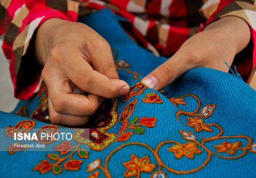 هنرهای سنتی ما ریشه در خانه ها و فعالیت زنان ایرانی دارد
