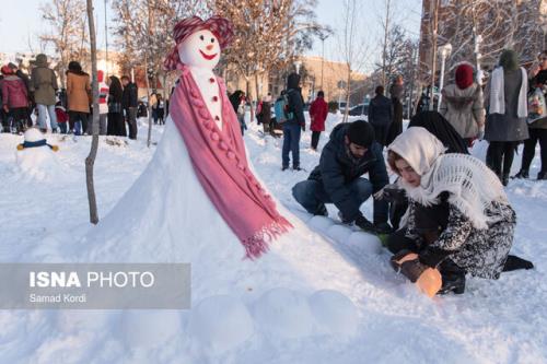 جشنواره زمستانی در همدان