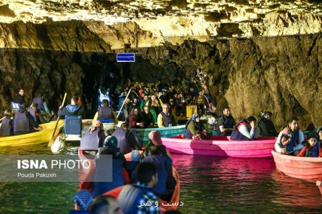 افزایش ۱۰ درصدی بازدید گردشگران از غارعلیصدر