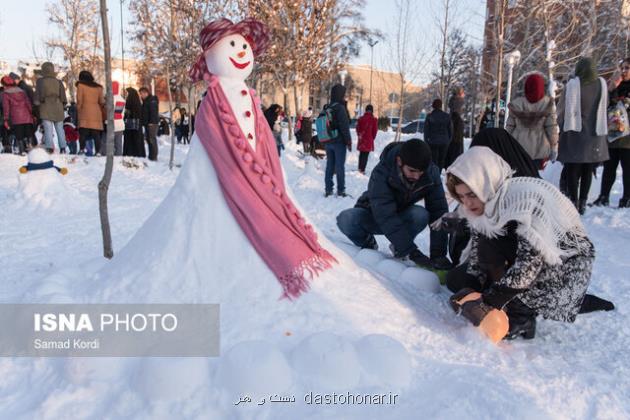 جشنواره زمستانی در همدان
