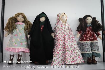نگاهی به عروسك های سنتی ایرانی حاضر در جشنواره اسباب بازی