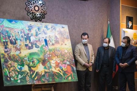 فروش نقاشی به   مبلغ یك میلیارد تومان برای ساخت مدرسه