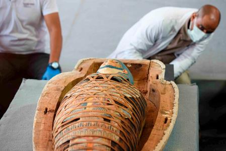 كشف بیش از ۱۰۰ تابوت باستانی در مصر