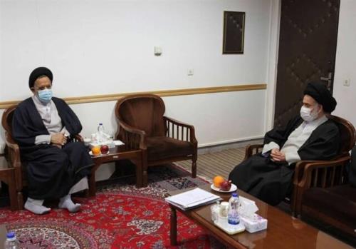 وزیر اطلاعات با آیت الله حسینی بوشهری دیدار و گفت و گو كرد